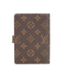 Louis Vuitton Small Agenda Cover, &pound;170, Accessories, Brown, Canvas, Back view